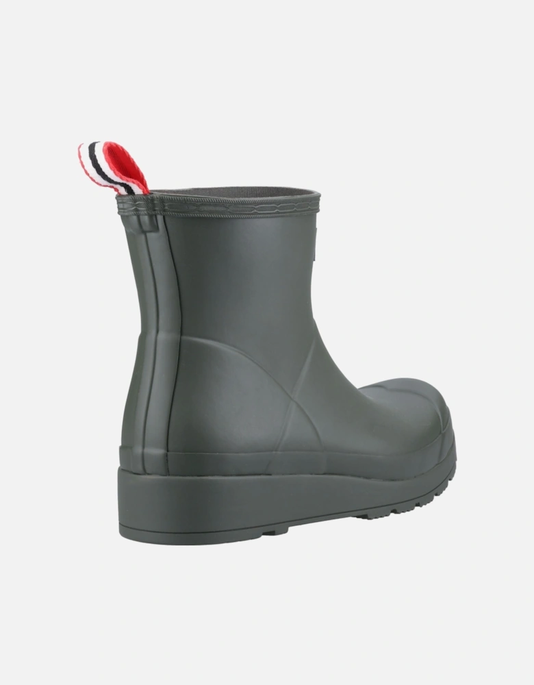 Play Short Rubber Women's Dark Olive Wellington Boots