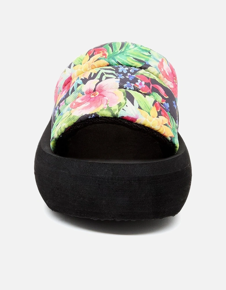 Splash Bahama Textile Women's Black/Multi Sandals