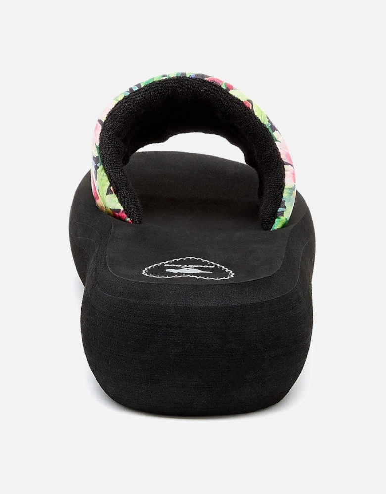 Splash Bahama Textile Women's Black/Multi Sandals