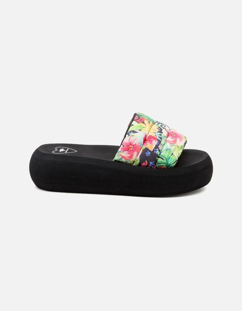 Splash Bahama Textile Women's Black/Multi Sandals