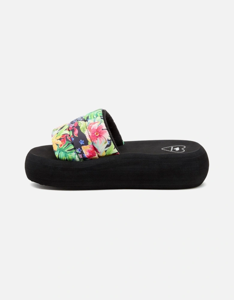 Splash Bahama Textile Women's Black/Multi Sandals
