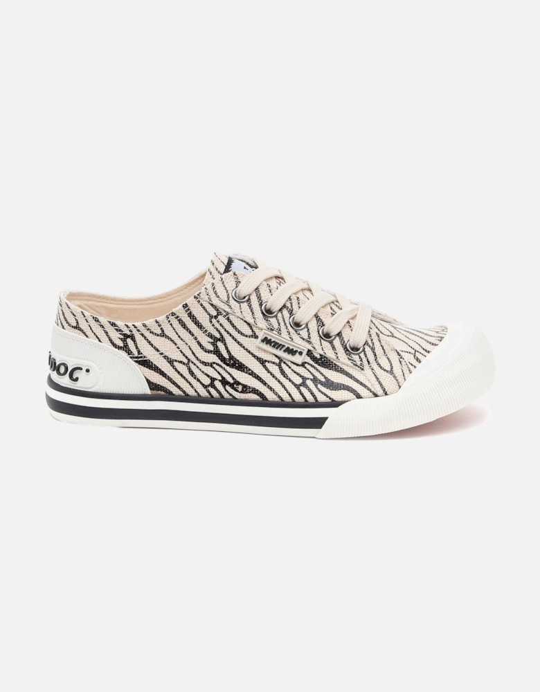 Jazzin Wales Cotton Women's Black Trainers