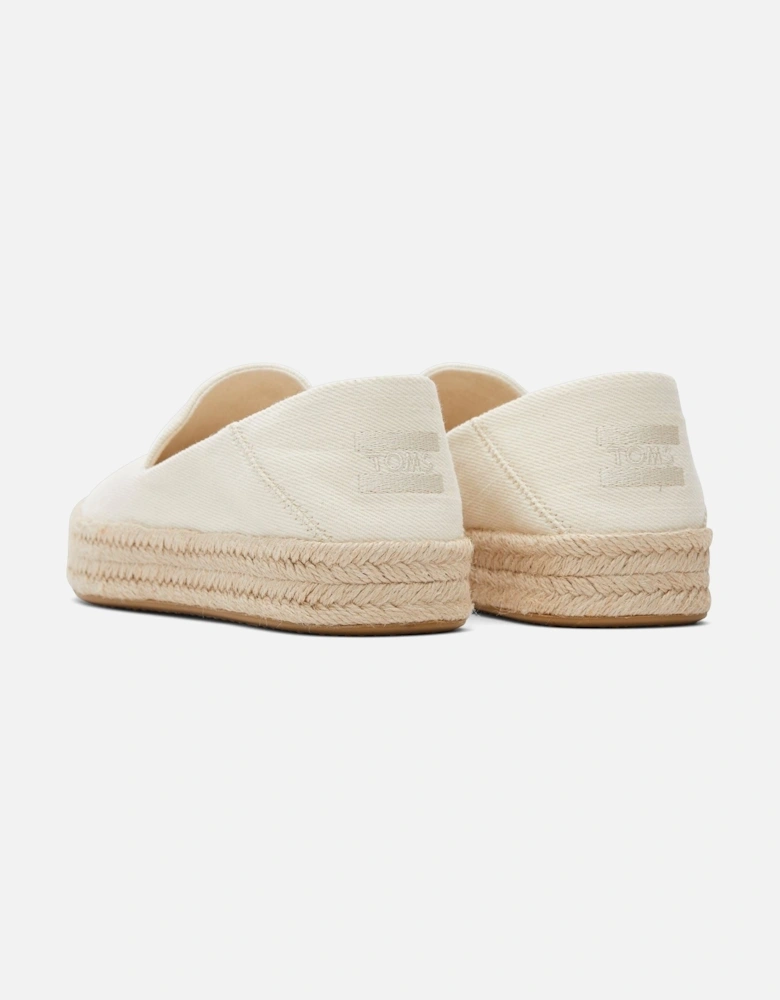 Carolina 100% Cotton Women's Natural Espadrilles