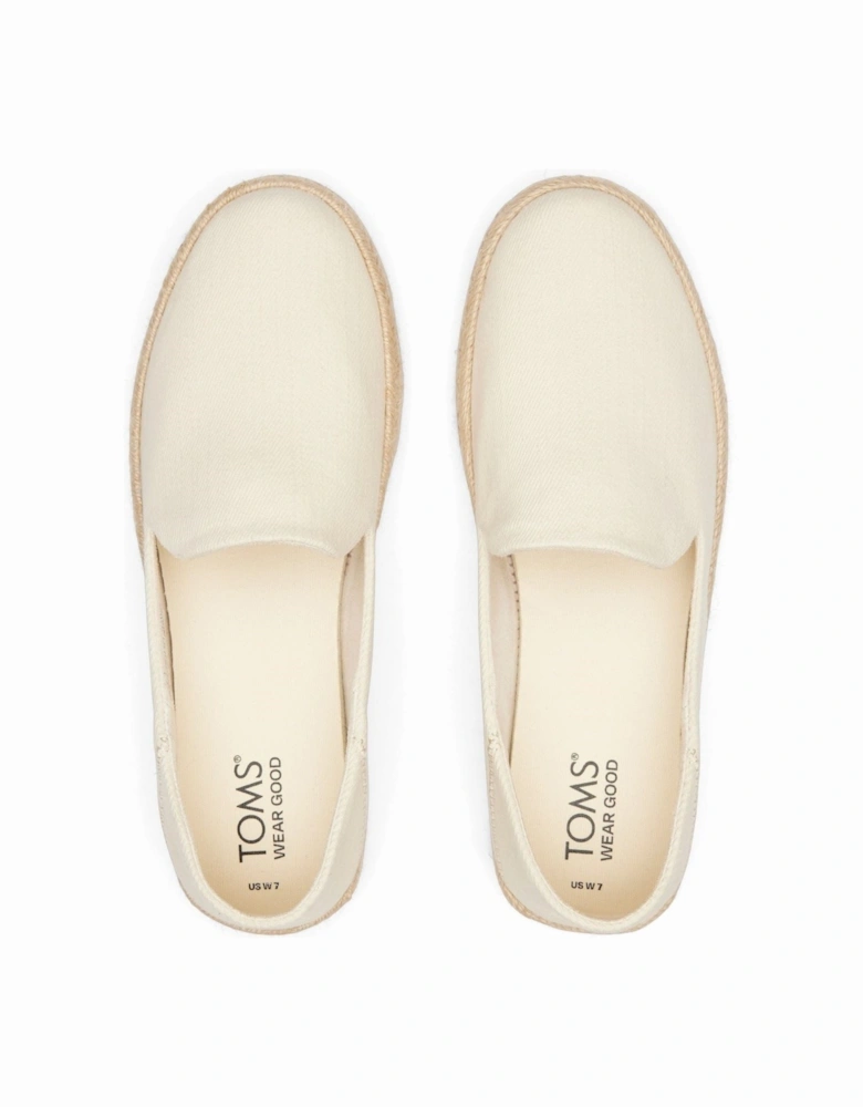 Carolina 100% Cotton Women's Natural Espadrilles