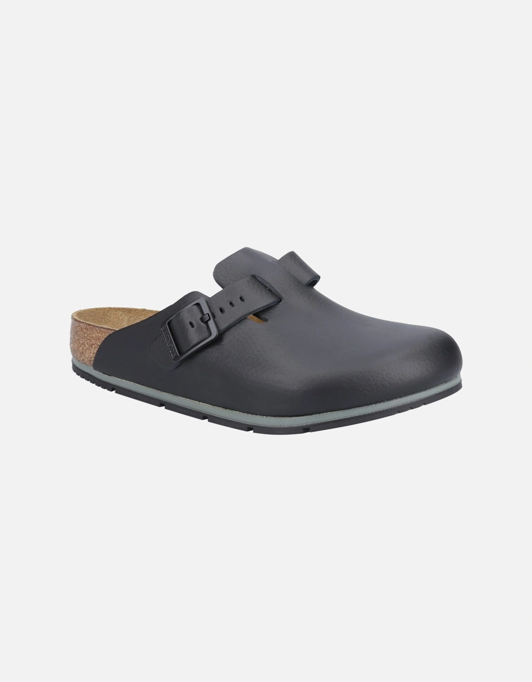 Pro Leather Women's Black Clogs, 7 of 6