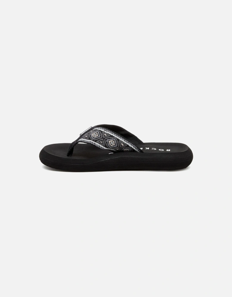 Spotlight Camden Cotton Women's Black/Multi Sandals