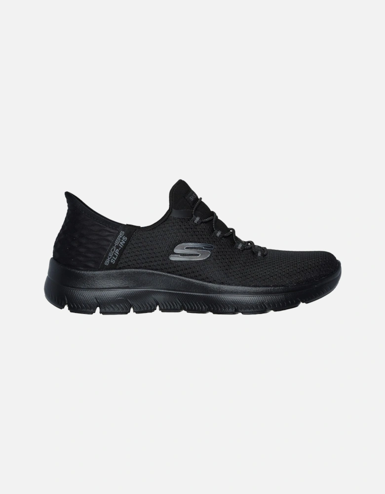 Summits - Diamond Dream Textile Women's Black Trainers