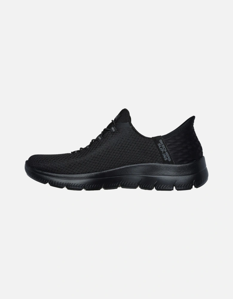 Summits - Diamond Dream Textile Women's Black Trainers