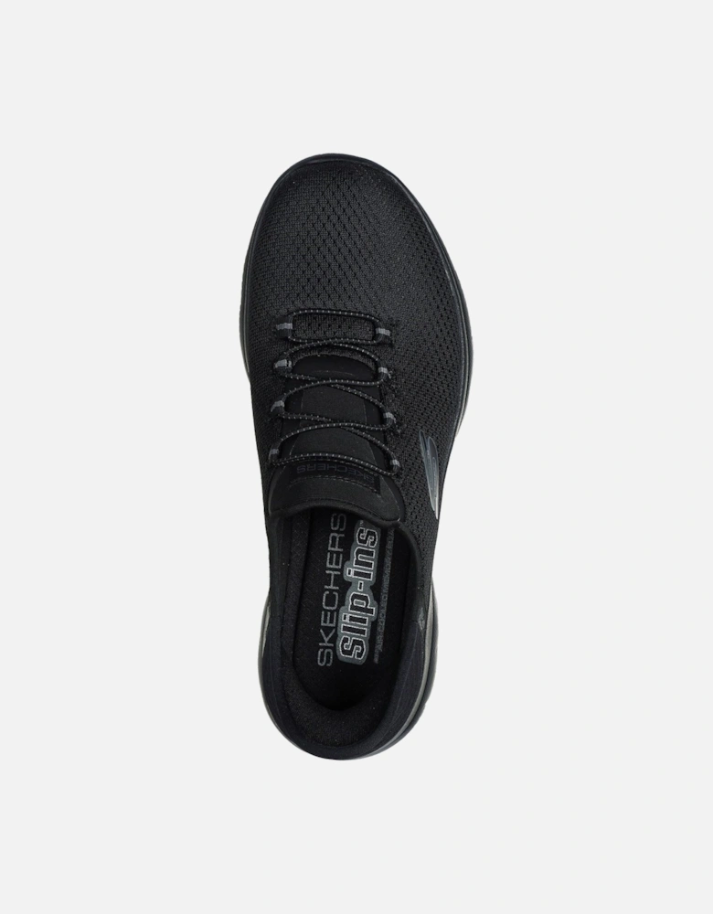 Summits - Diamond Dream Textile Women's Black Trainers
