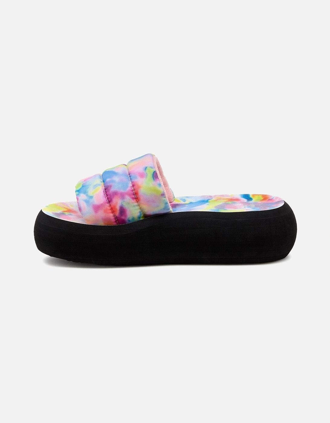 Splash Loyal Tie Dye Textile Women's Pink/Multi Sandals