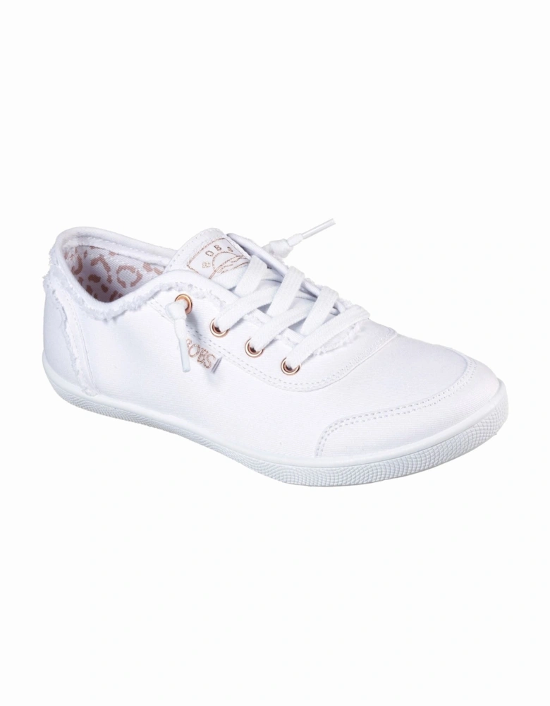 BOBS B Cute Cotton Women's White Trainers
