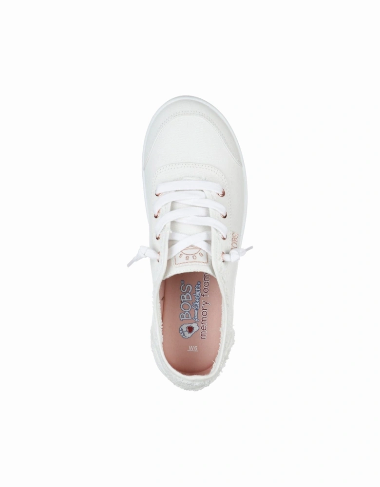 BOBS B Cute Cotton Women's White Trainers