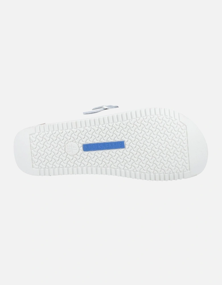Leather Men's White Clogs
