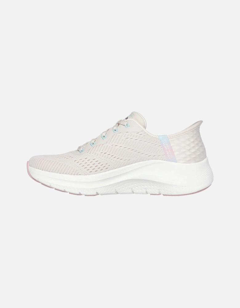 Arch Fit 2.0 - Easy Chic Textile Women's Natural/Pink Trainers
