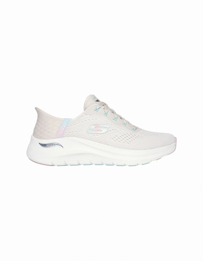 Arch Fit 2.0 - Easy Chic Textile Women's Natural/Pink Trainers