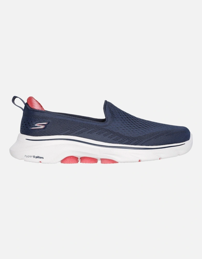 7 - Vina Textile Women's Navy/Coral Trainers