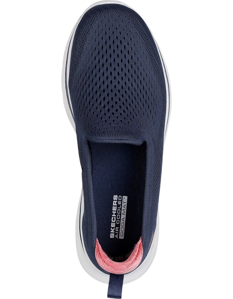 7 - Vina Textile Women's Navy/Coral Trainers