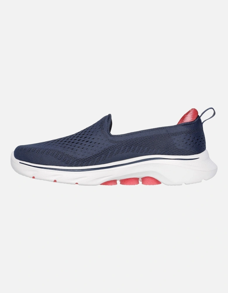 7 - Vina Textile Women's Navy/Coral Trainers