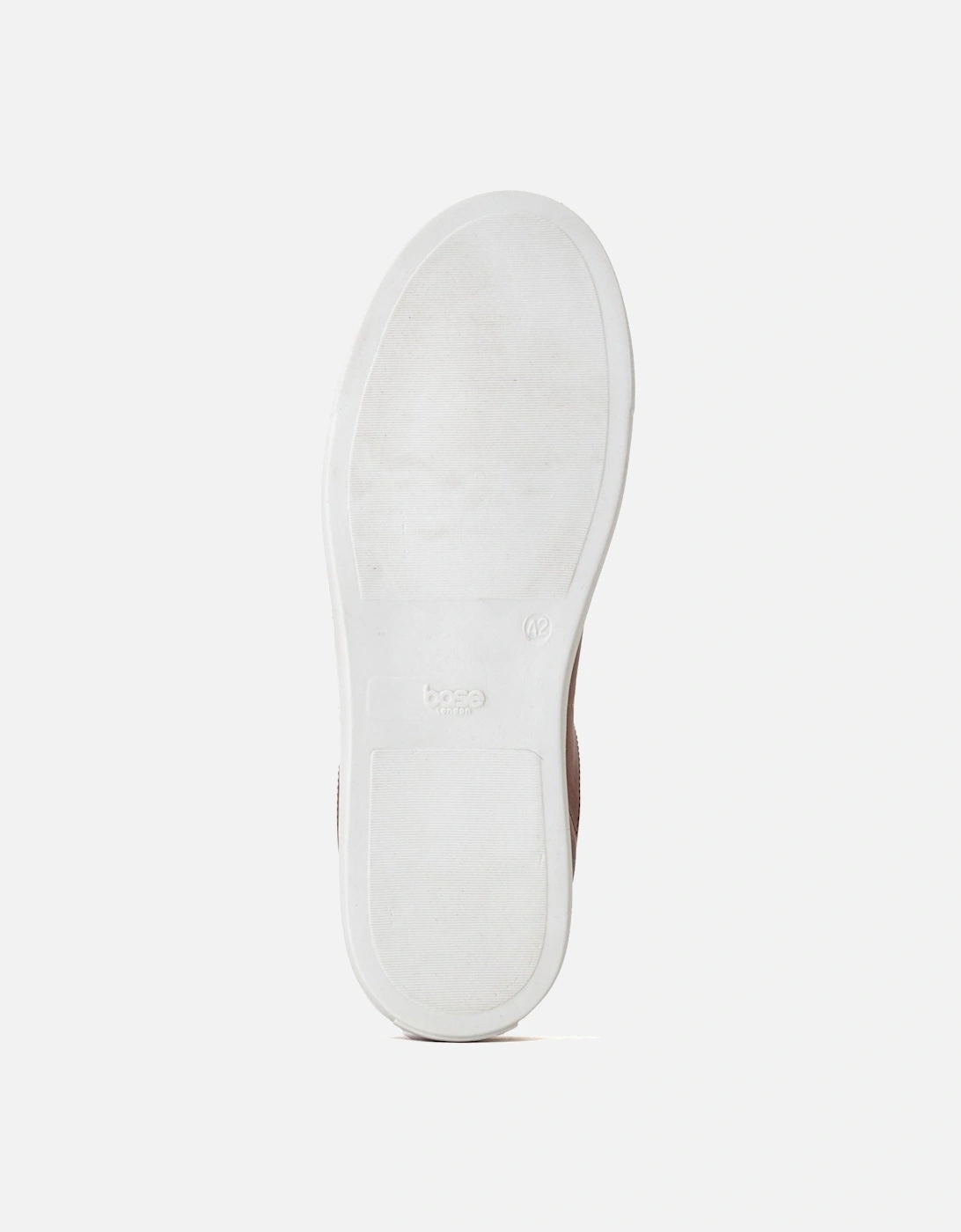 London Tucker Leather Men's Burnt Tan Trainers