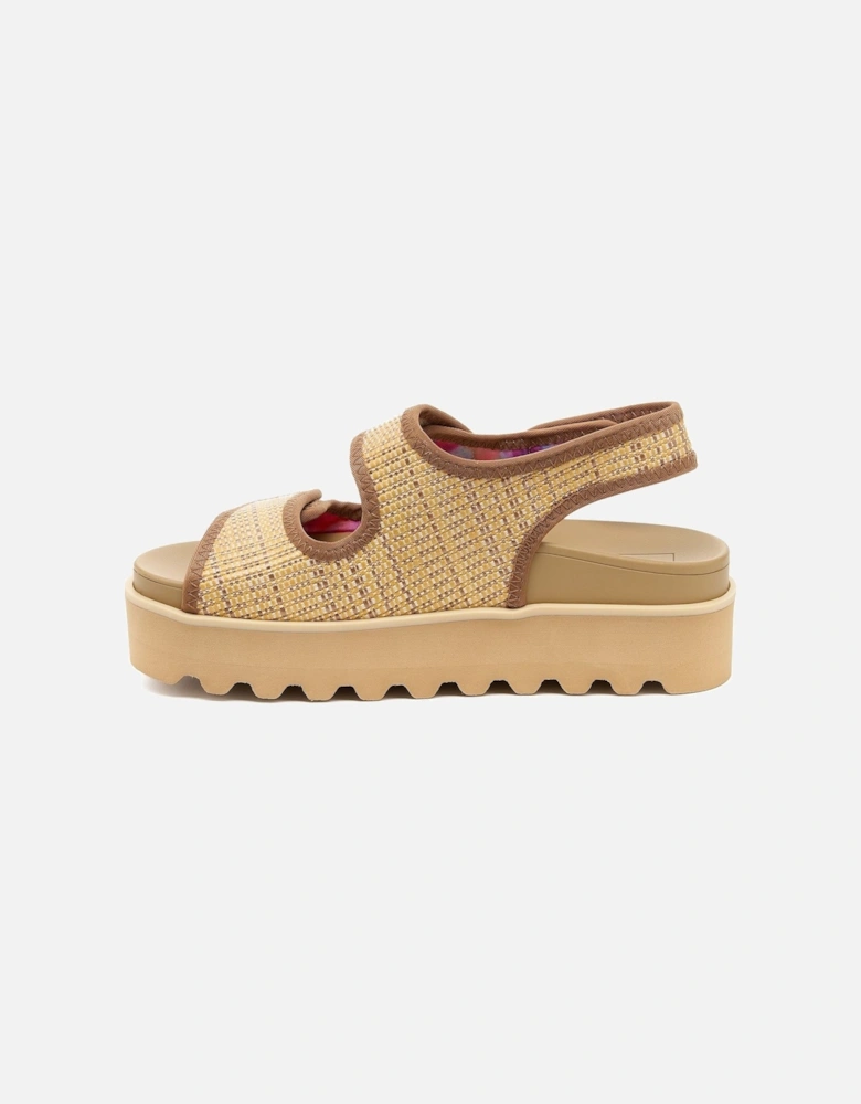 Balmy Raffia Textile Women's Natural Sandals