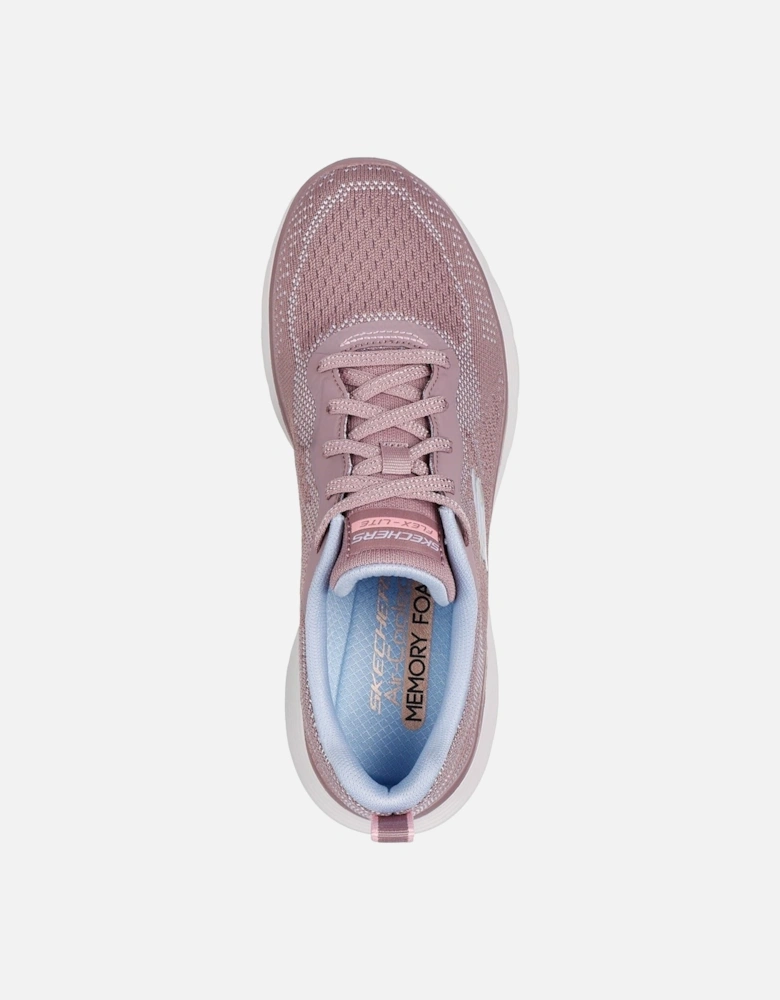 Flex Appeal 5.0 Cruising Thru Textile Women's Mauve/Light Blue Trainers