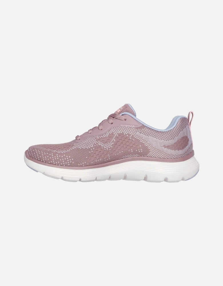 Flex Appeal 5.0 Cruising Thru Textile Women's Mauve/Light Blue Trainers