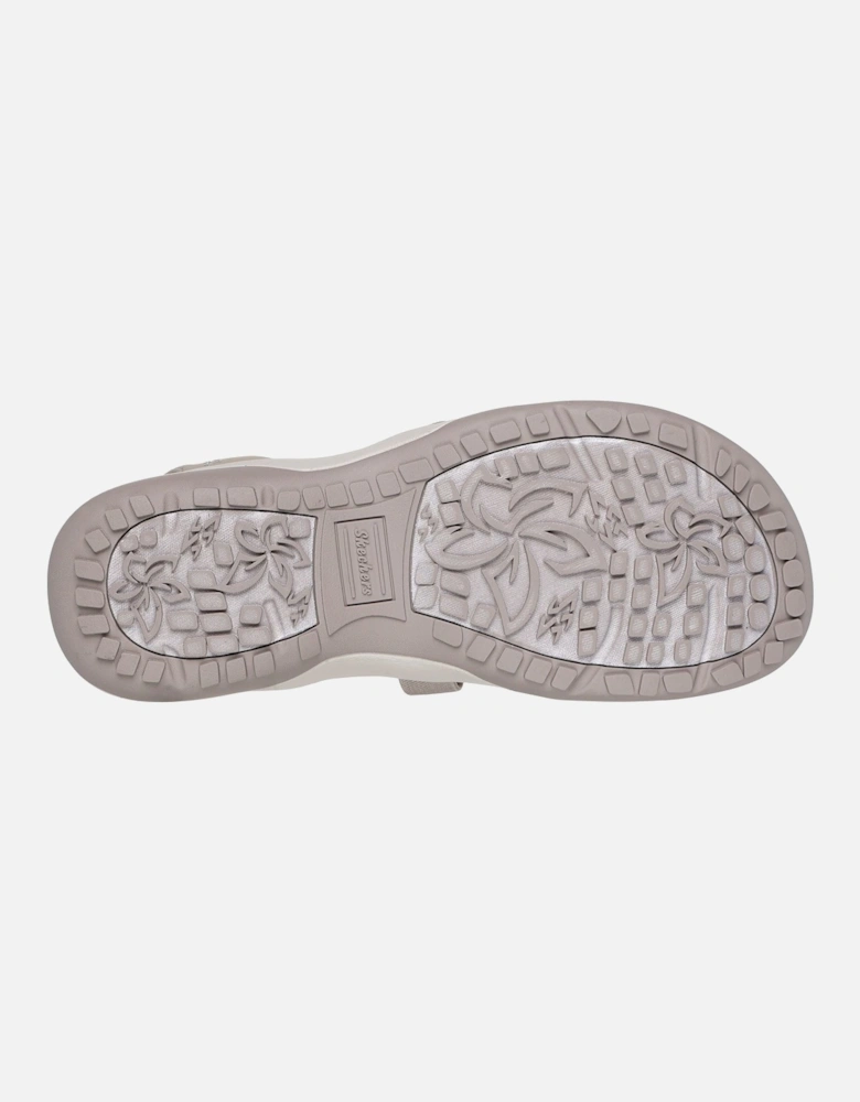 Reggae Slim Stretch Flex Textile Women's Taupe Sandals