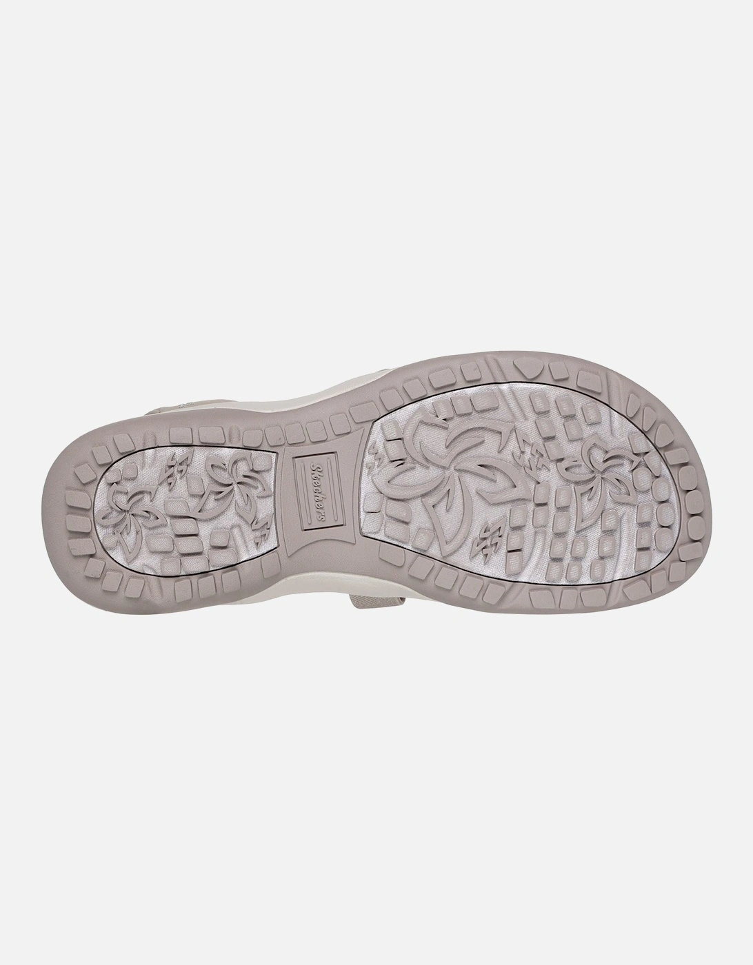 Reggae Slim Stretch Flex Textile Women's Taupe Sandals