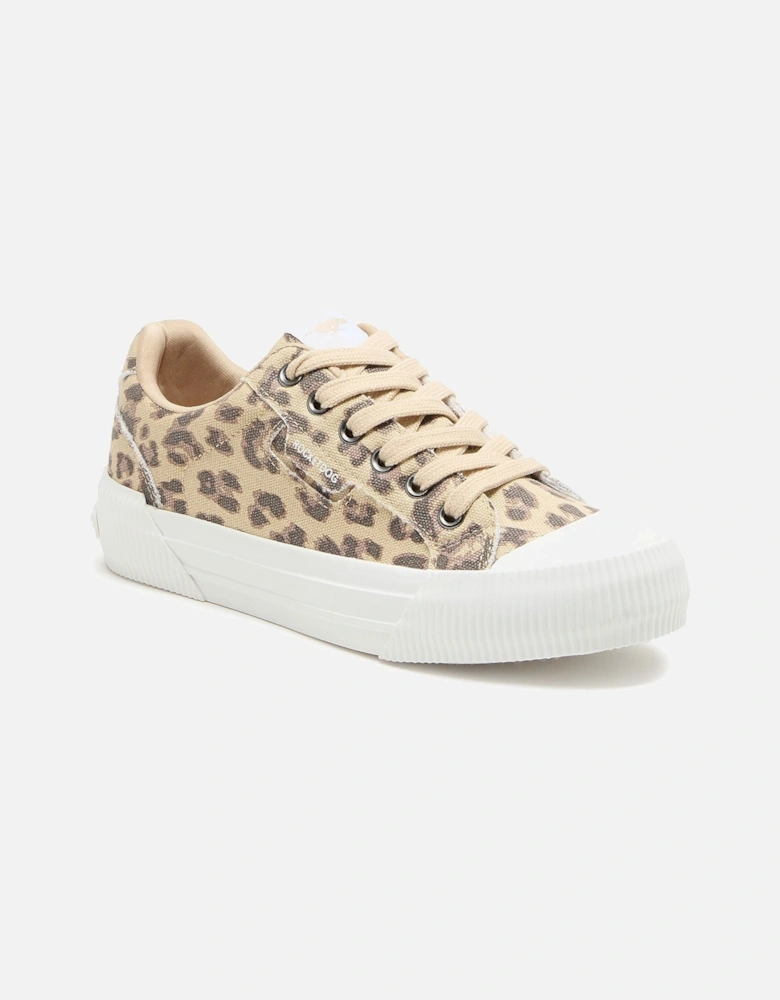Cheery Dexter Cotton Women's Tan Trainers
