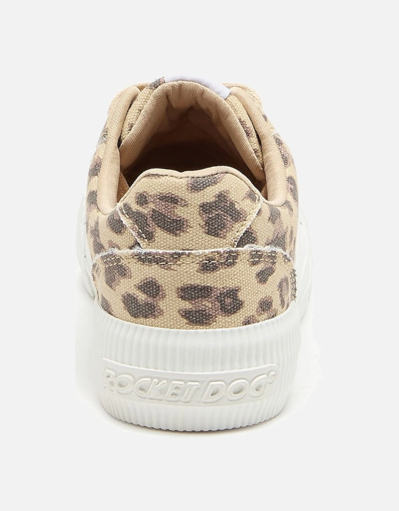 Cheery Dexter Cotton Women's Tan Trainers