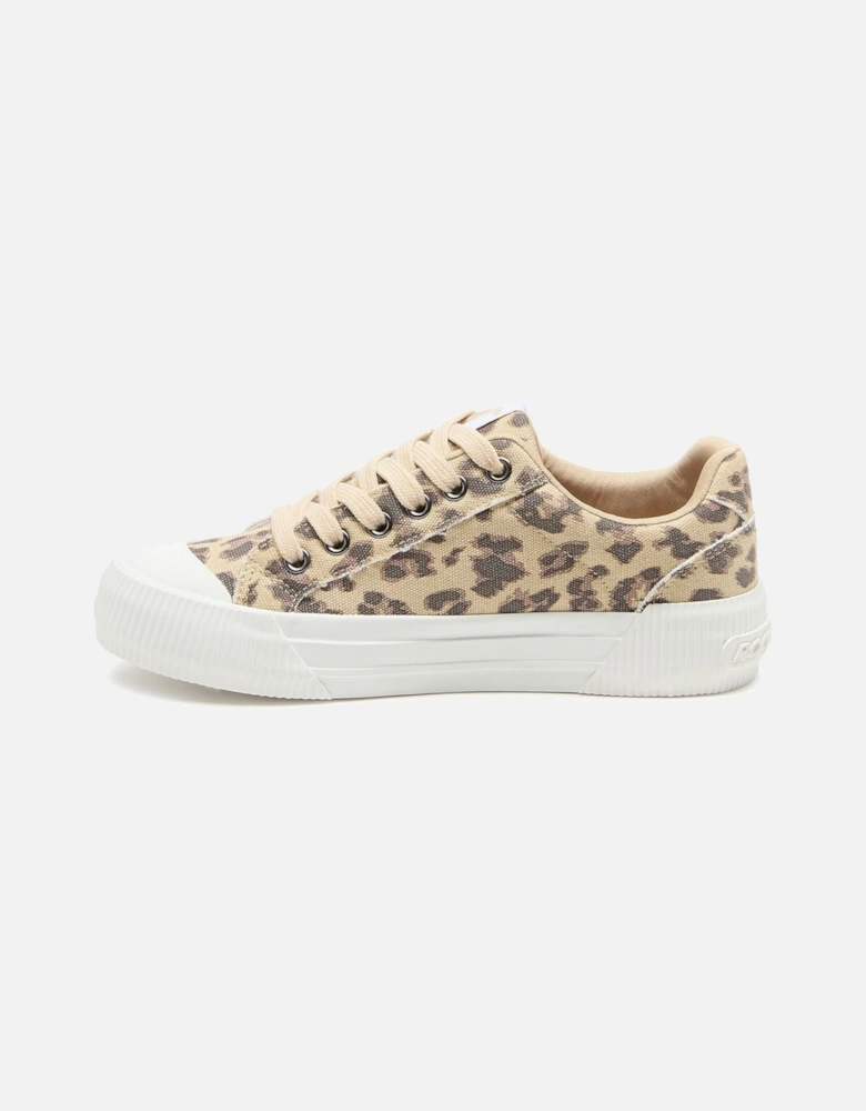 Cheery Dexter Cotton Women's Tan Trainers