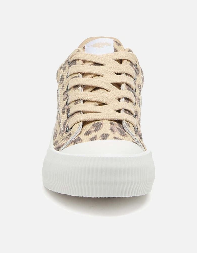 Cheery Dexter Cotton Women's Tan Trainers