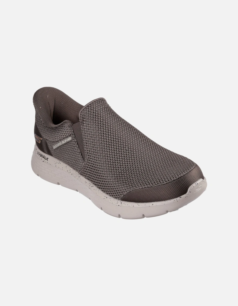 Flex Ojai Textile Men's Khaki Trainers