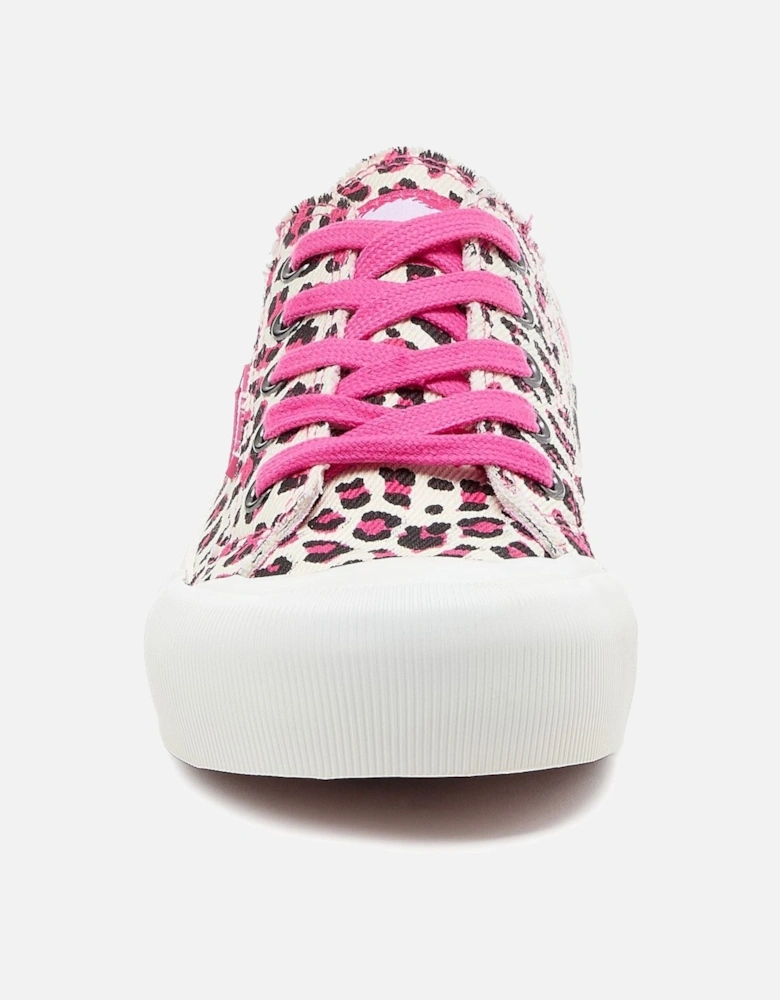 Jazzin Plus Monroe Cotton Women's Hot Pink Trainers