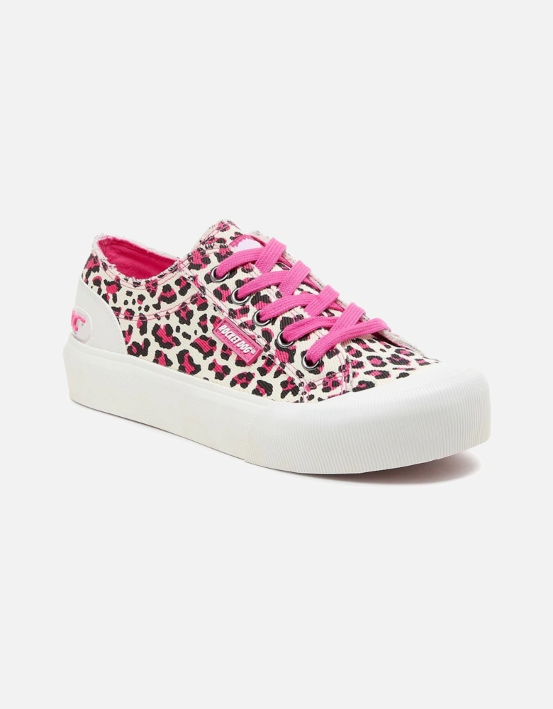Jazzin Plus Monroe Cotton Women's Hot Pink Trainers