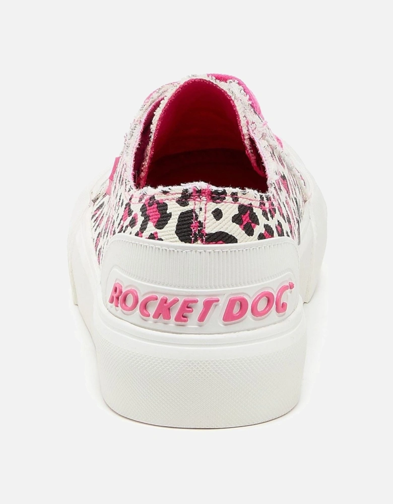 Jazzin Plus Monroe Cotton Women's Hot Pink Trainers