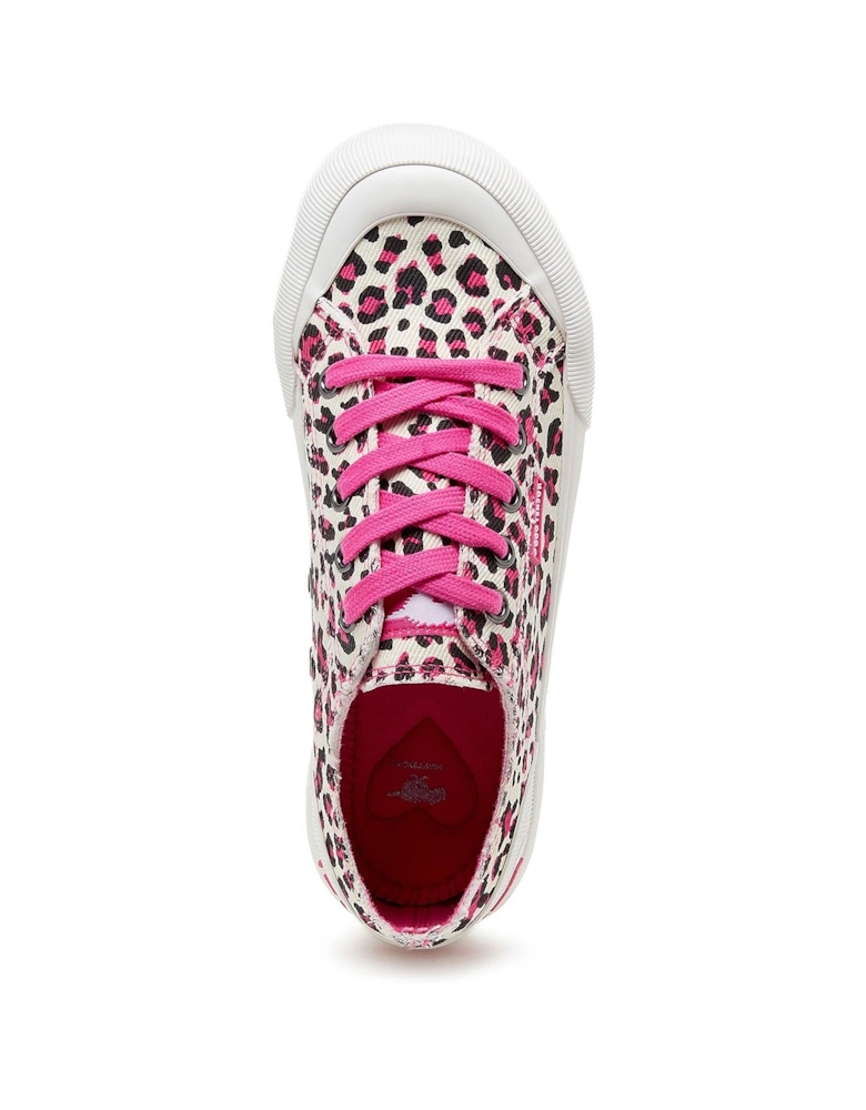 Jazzin Plus Monroe Cotton Women's Hot Pink Trainers