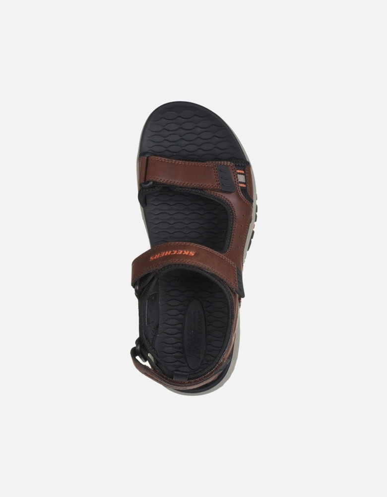 Prewitt Rigdon Synthetic Men's Brown/Black Sandals