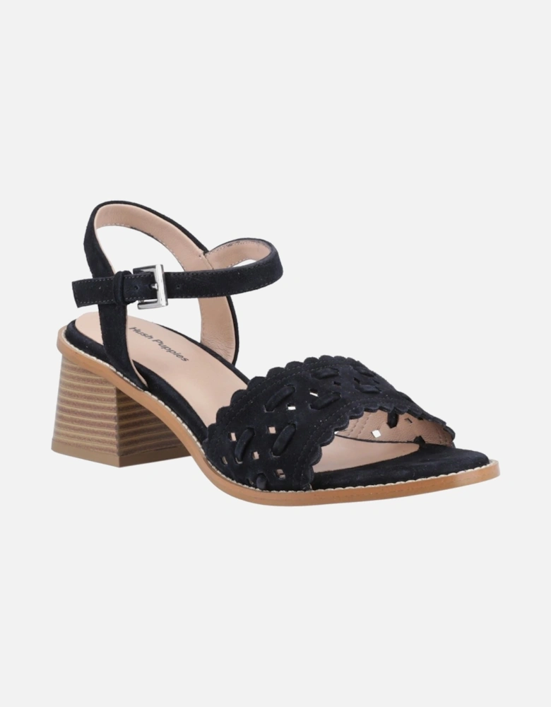 Lacie Suede Women's Black Sandals