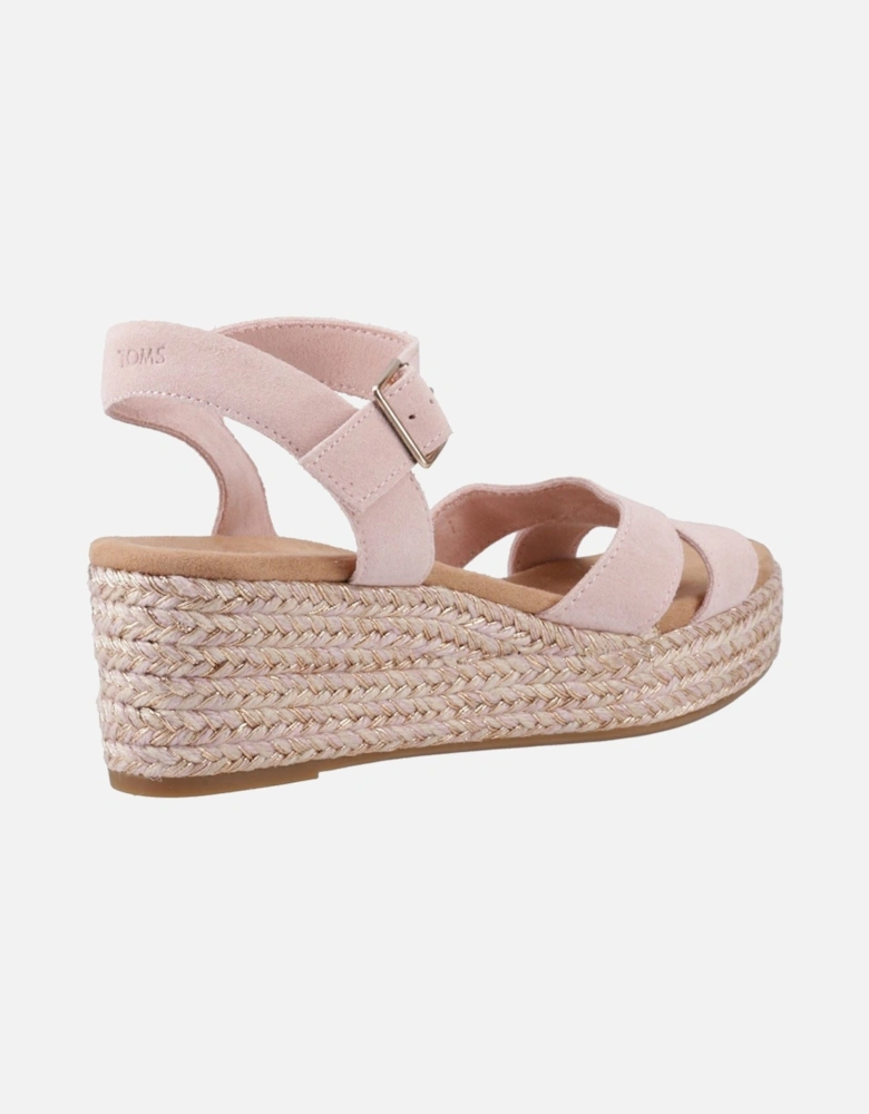 Audrey Leather Women's Pale Rose Sandals