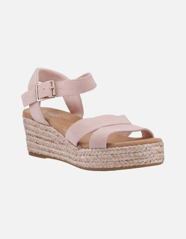 Audrey Leather Women's Pale Rose Sandals