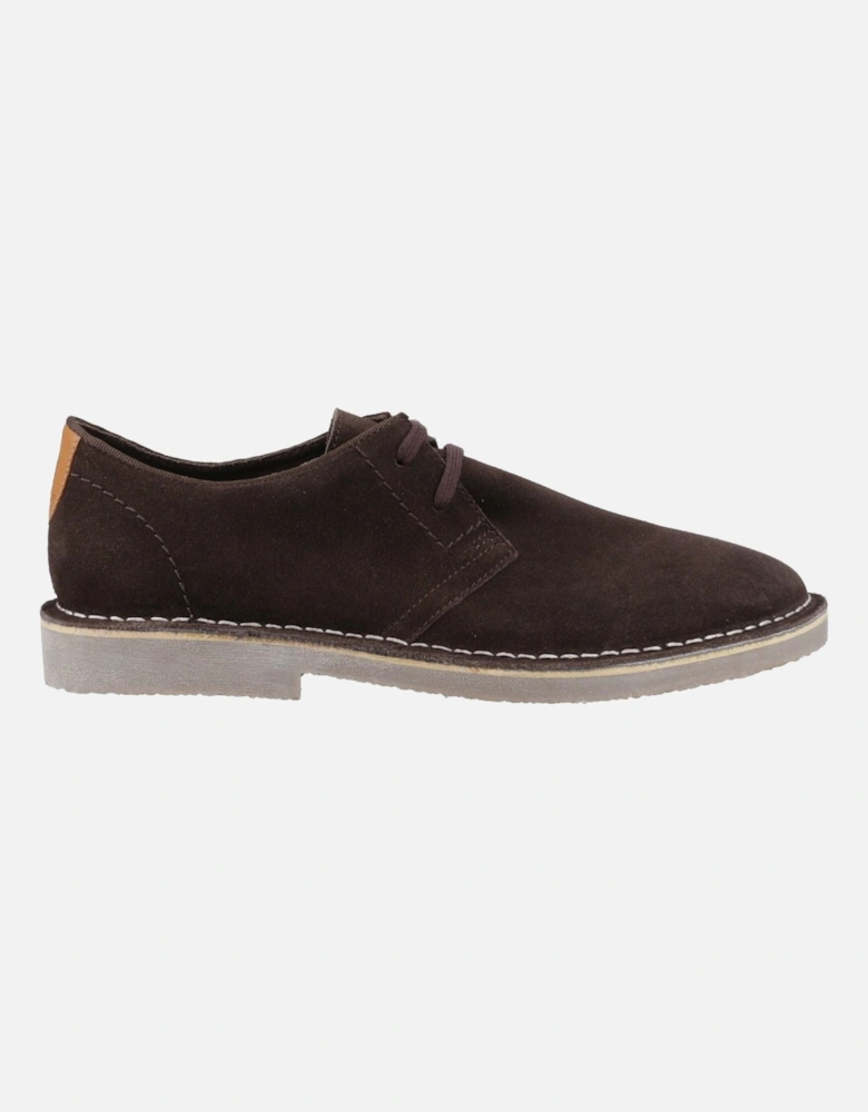 Scout Suede Men's Chocolate Lace-Up Shoes