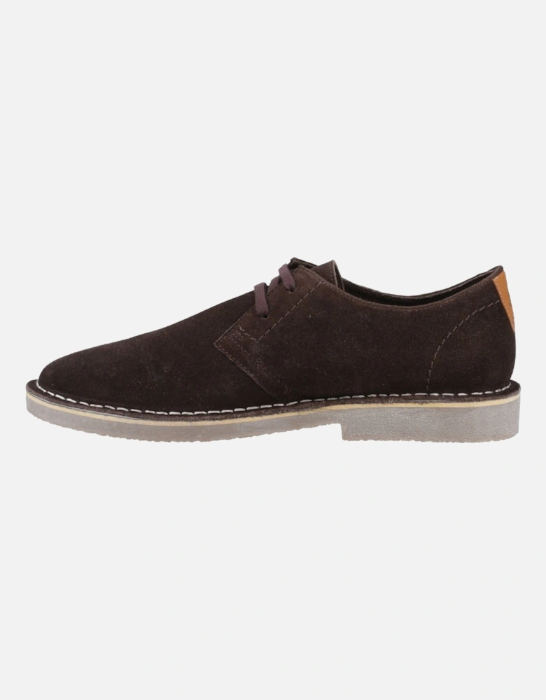 Scout Suede Men's Chocolate Lace-Up Shoes