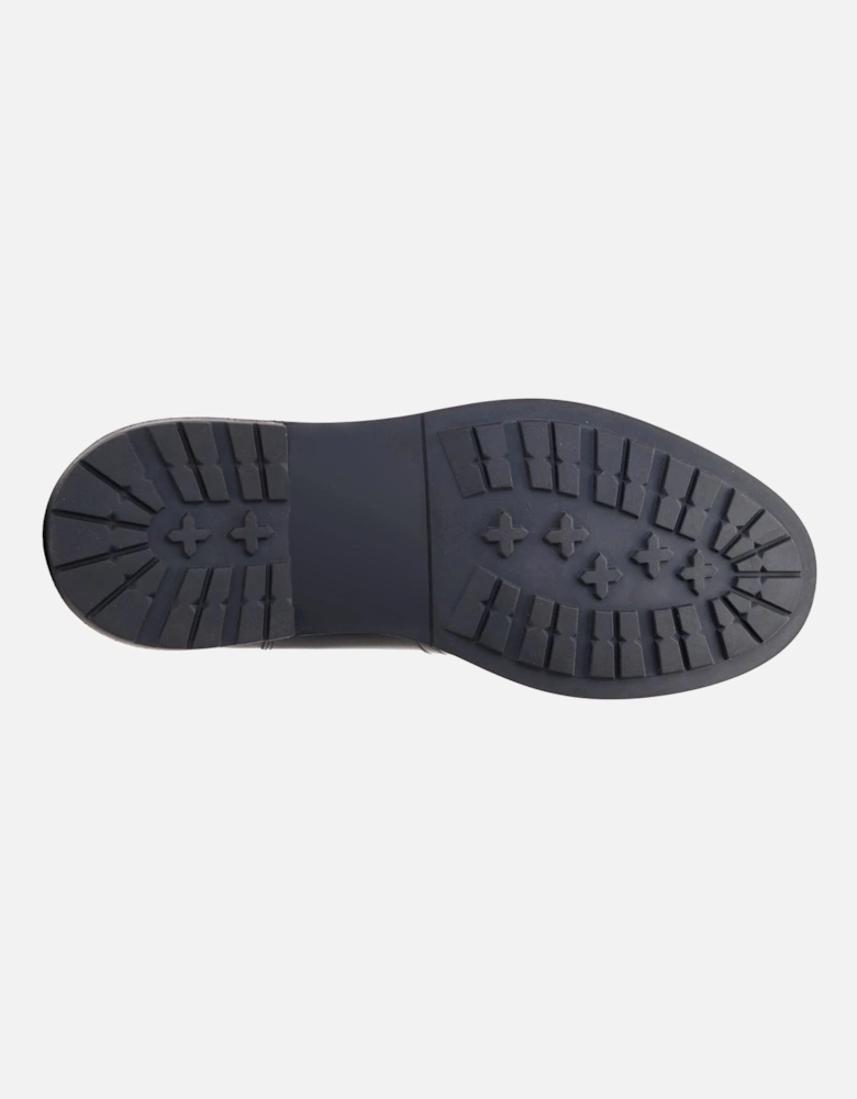 London Ivey Leather Men's Black Loafers