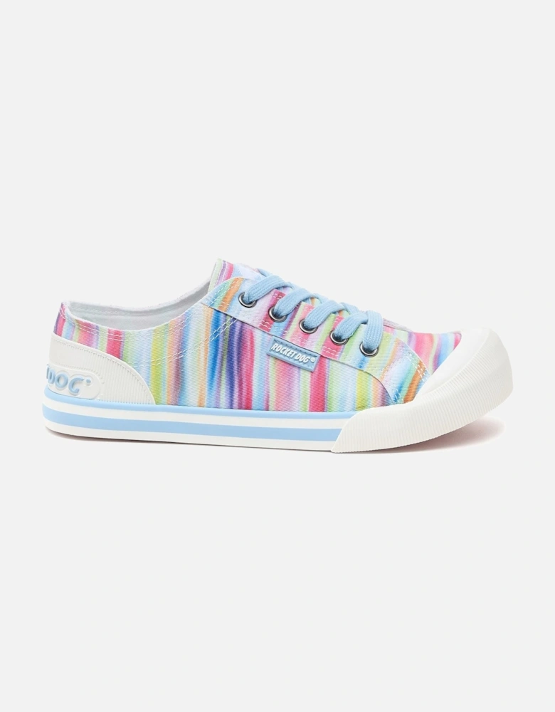 Jazzin Dens Cotton Women's Rainbow Trainers