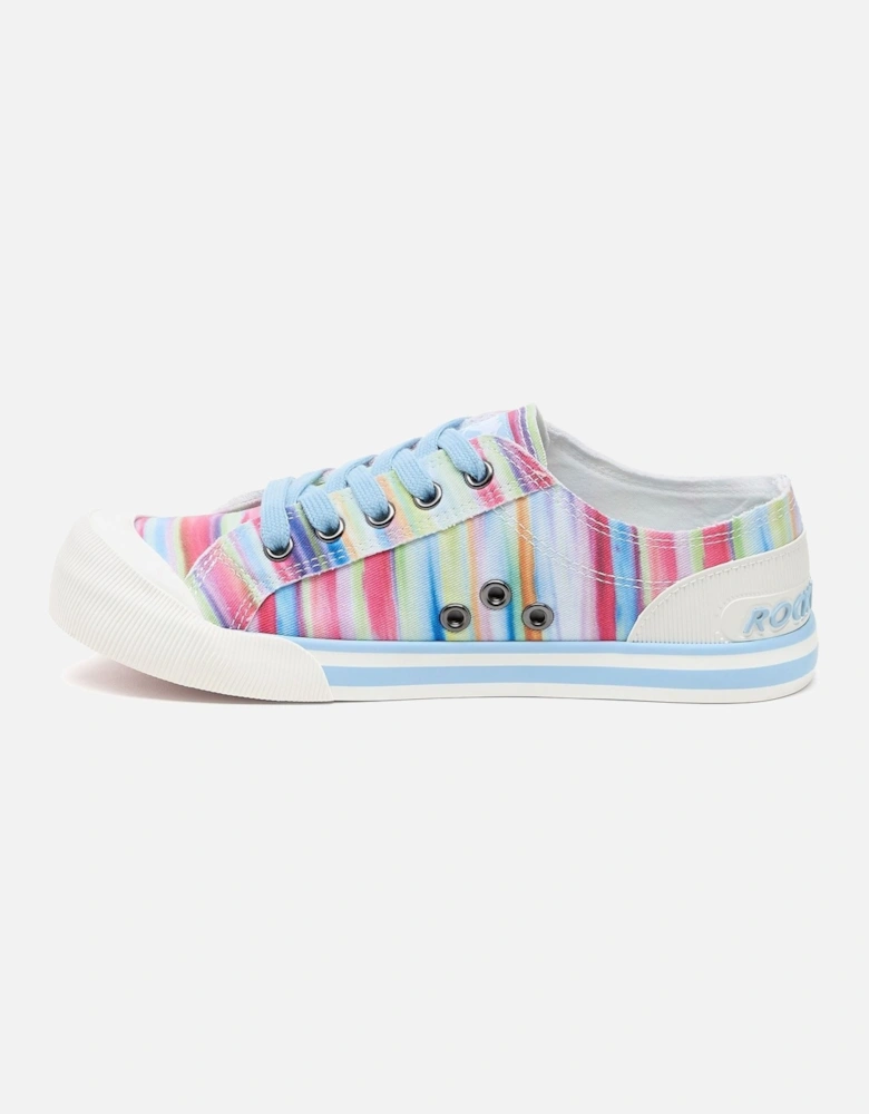 Jazzin Dens Cotton Women's Rainbow Trainers