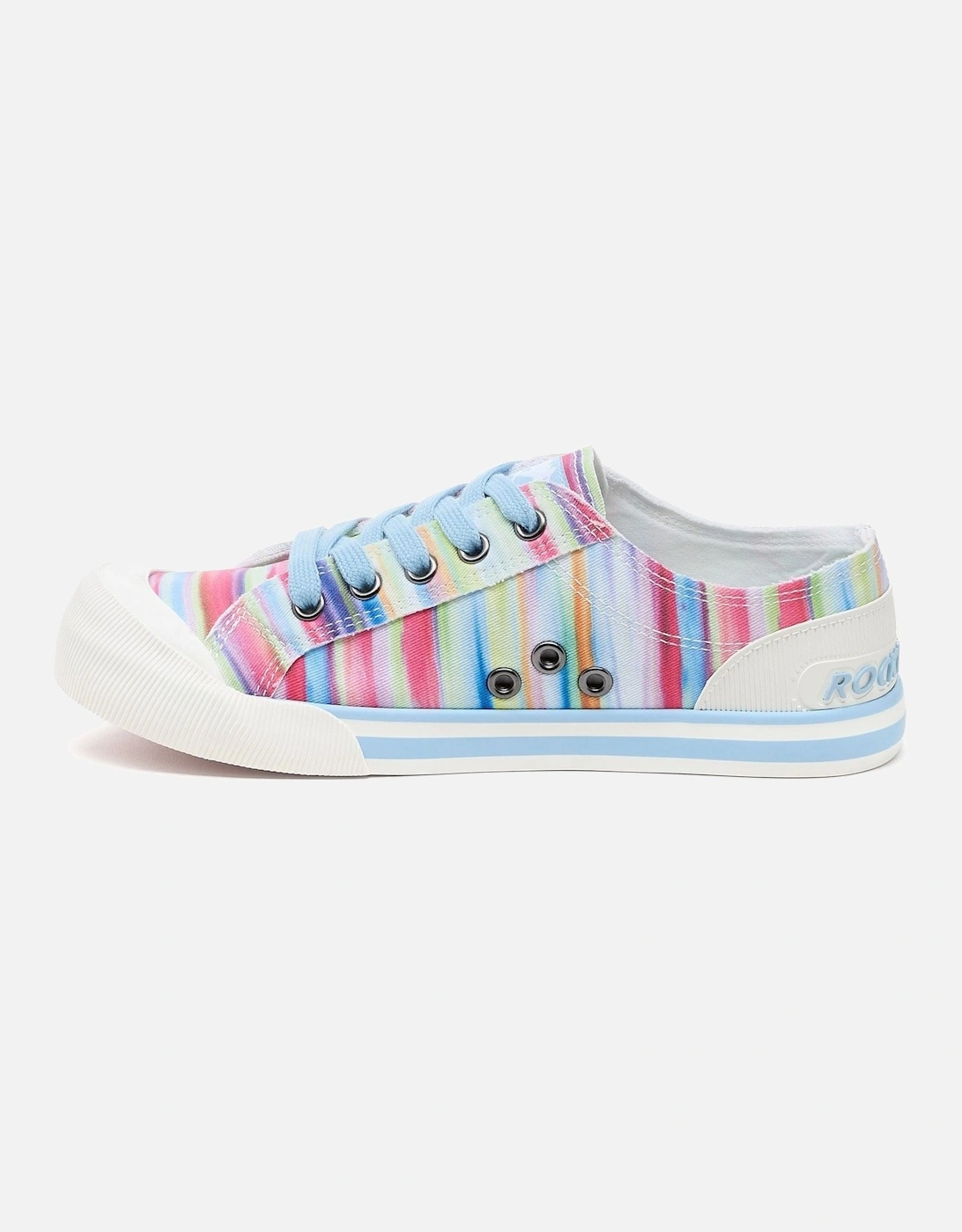 Jazzin Dens Cotton Women's Rainbow Trainers