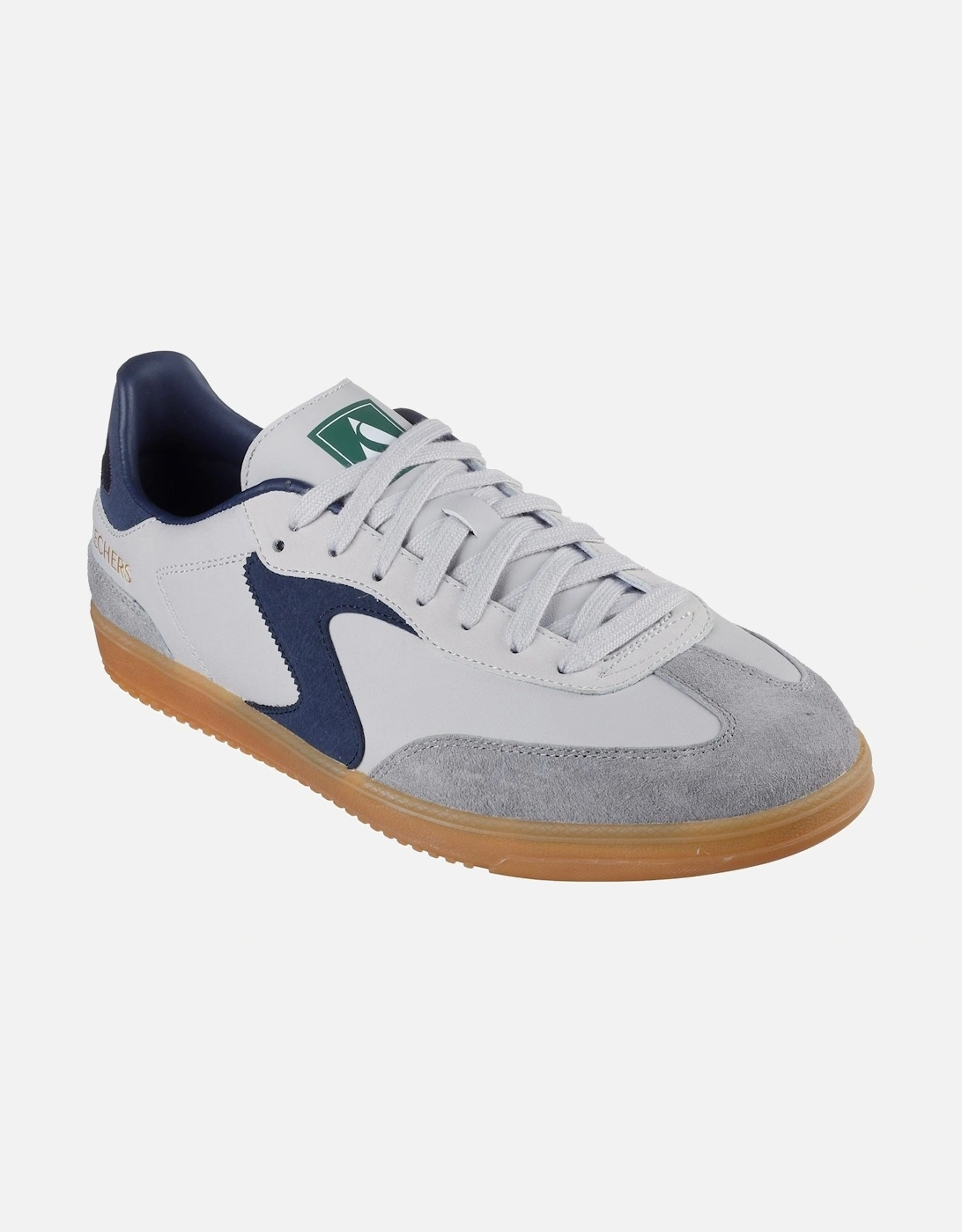 Hotshot Pyke Synthetic Men's Grey/Navy Trainers, 6 of 5