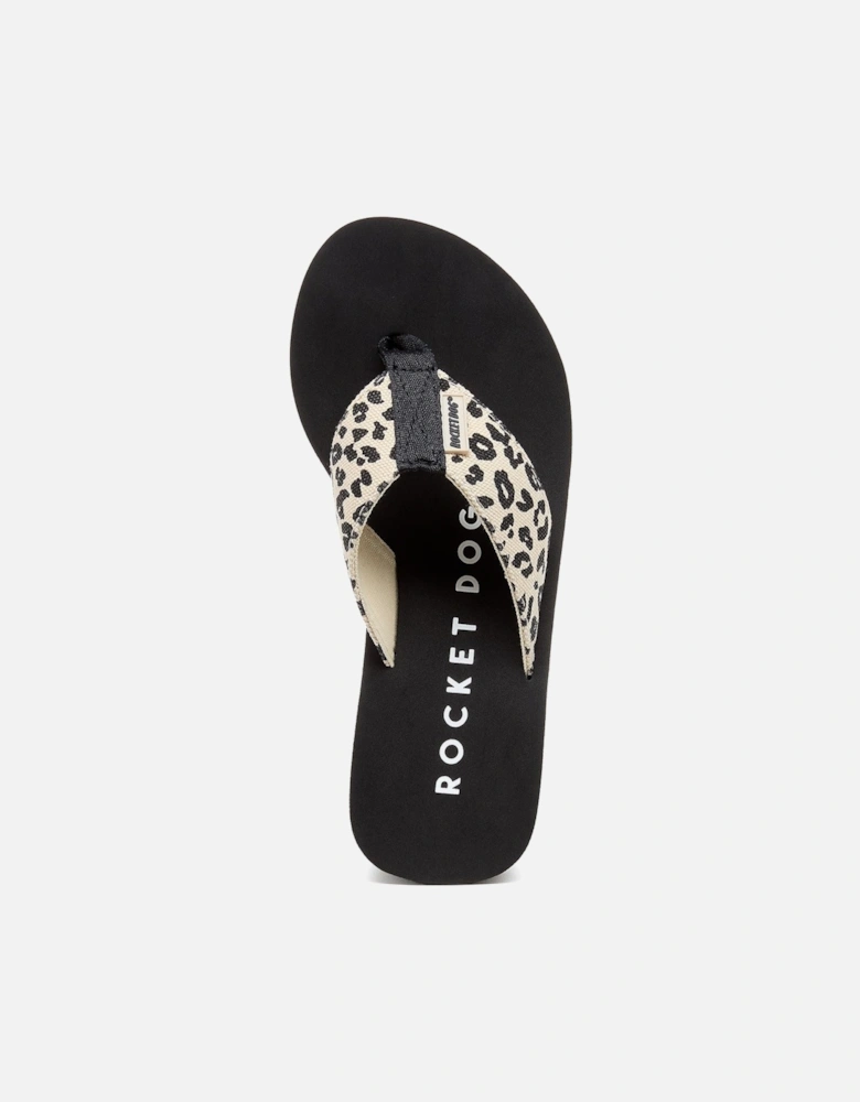 Crush Leon Cotton Women's Natural Sandals