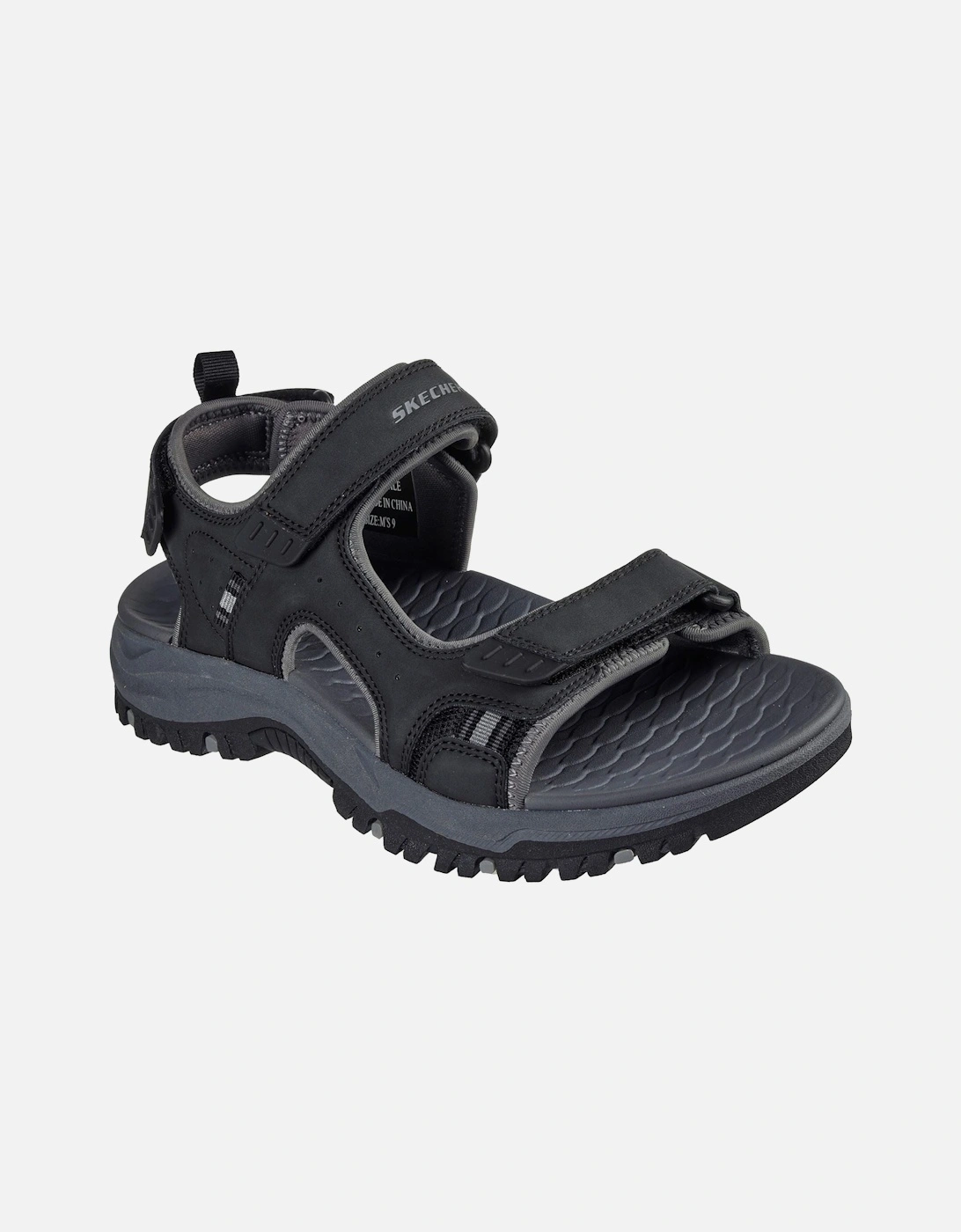 Prewitt Rigdon Synthetic Men's Black Sandals, 6 of 5